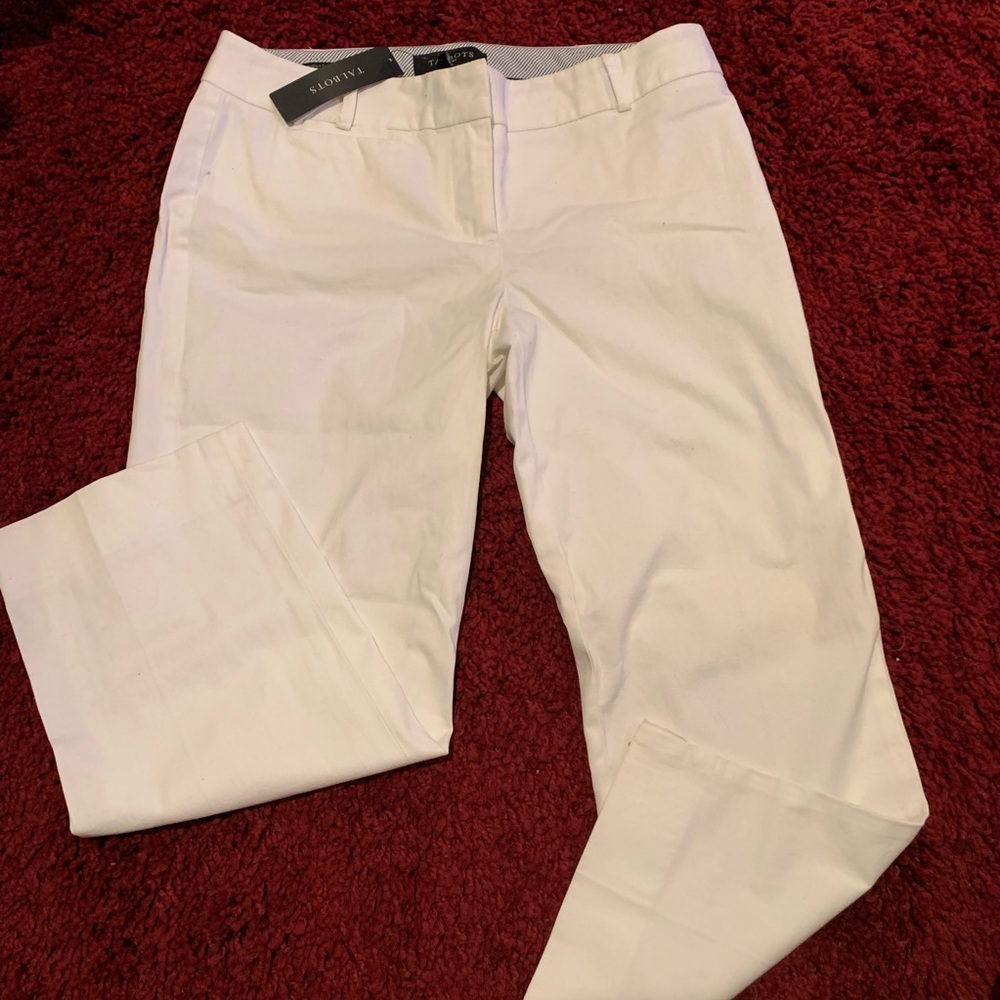 Talbots White Dress Pants